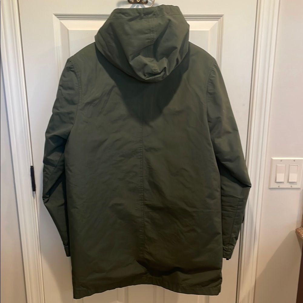 Samsoe Samsoe - Men's Green Hooded Jacket - Picture 3 of 12
